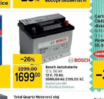 Tesco Autobaterie bosch 70 ah nabídka