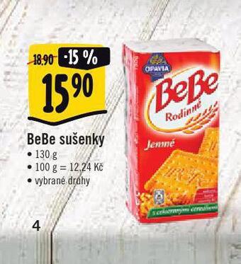 Jip Bebe sušenky nabídka