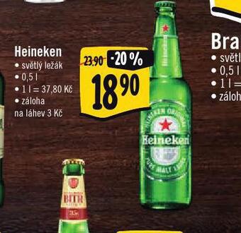 Jip Pivo heineken nabídka