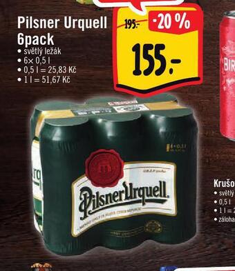 Jip Pivo pilsner urquell nabídka