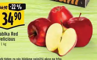 Jip Jablka red delicious nabídka
