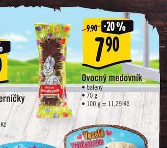 Ovocný medovník