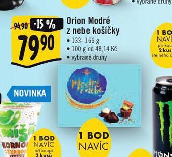 Jip Orion modré z nebe košíčky nabídka