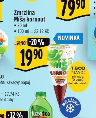 Jip Zmrzlina míša kornout nabídka