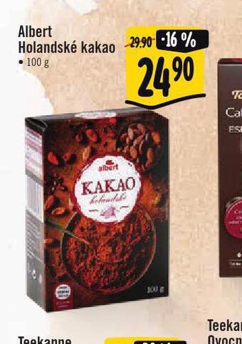 Jip Albert holandské kakao nabídka