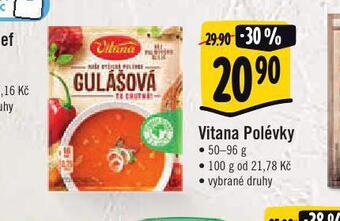 Jip Vitana polévky nabídka