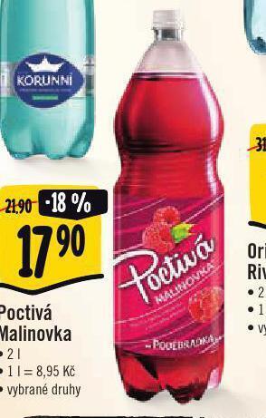 Jip Poctivá malinovka nabídka