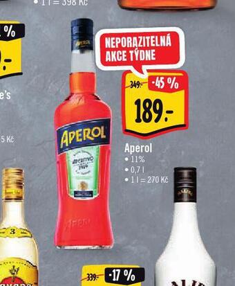 Jip Aperol nabídka