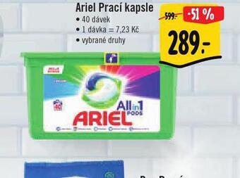 Jip Ariel prací kapsle nabídka
