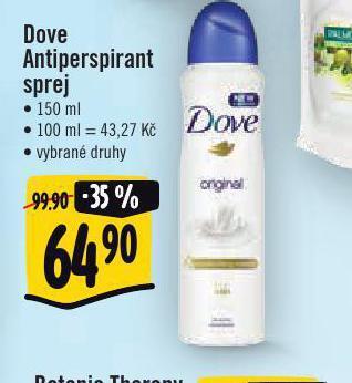 Jip Dove antiperspirant nabídka