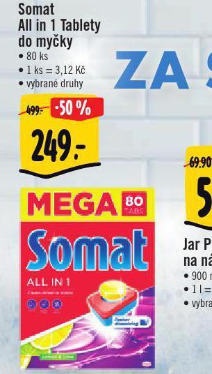 Jip Somat all in 1 tablety do myčky nabídka