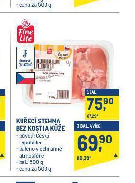 Makro Kuřecí stehna bez kosti a kůže nabídka