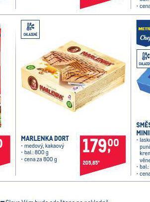 Makro Marlenka dort nabídka