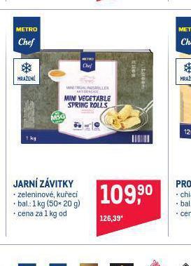 Makro Jarní závitky nabídka