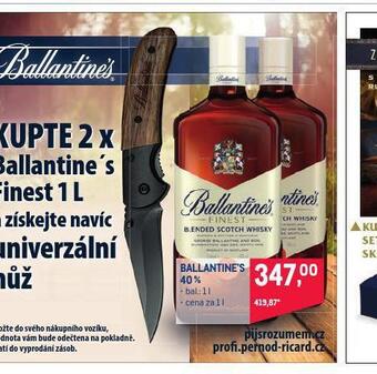 Makro Ballantine´s 40% nabídka