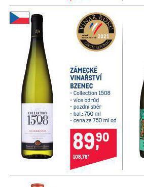 Makro Zámecké vinařství bzenec nabídka