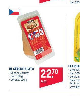 Makro Blaťácké zlato nabídka