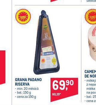 Makro Grana padano riserva nabídka