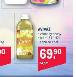 Makro Lenor aviváž nabídka
