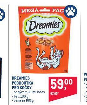 Makro Dreamies pochoutka pro kočky nabídka