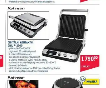 Makro Digitální kontaktní gril nabídka