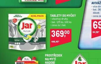 Makro Jar tablety do myčky nabídka