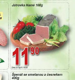 Lidl Játrovka hamé nabídka