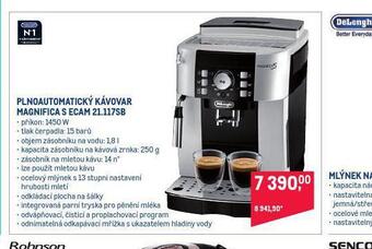 Makro Plnoautomatický kávovar nabídka