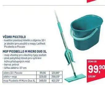 Makro Vědro + mop nabídka