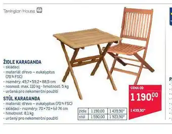 Makro Stůl karagana nabídka