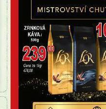Lidl L´or zrnková káva nabídka