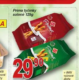 Lidl Prima tyčinky solené nabídka