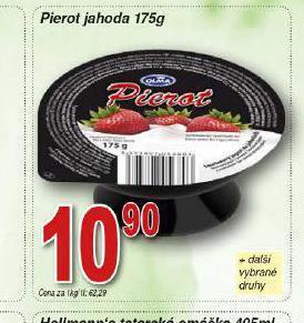 Lidl Pierot jahoda nabídka