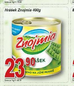 Lidl Hrášek znojmia nabídka