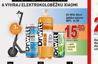 Lidl Dr. witt shot jablko-zázvor nabídka