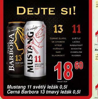 Lidl Pivo mustang nabídka