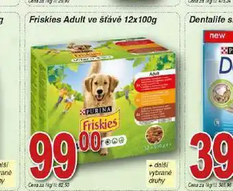 Lidl Friskies adult kapsičky pro psy nabídka
