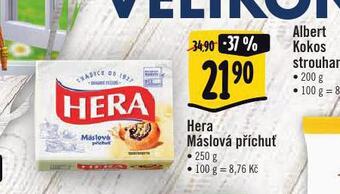 Albert Hera máslová příchuť nabídka