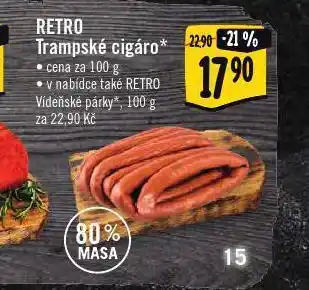 Albert Retro trampské cigáro nabídka