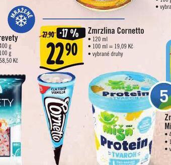 Albert Zmrzlina cornetto nabídka
