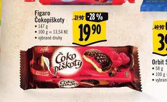 Albert Figaro čokopiškoty nabídka