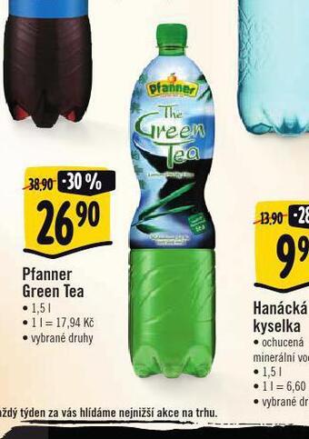 Albert Pfanner green tea nabídka
