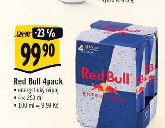 Albert Red bull 4pack nabídka