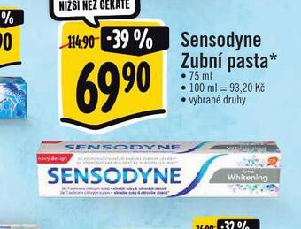 Albert Sensodyne zubní pasta nabídka