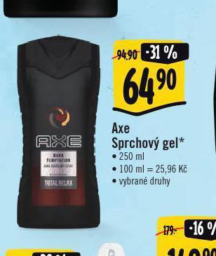 Albert Axe sprchový gel nabídka