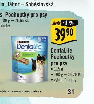 Albert Dentalife pochoutky pro psy nabídka