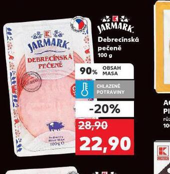 Kaufland Debrecínská pečeně nabídka