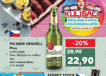Kaufland Pivo pilsner urquell nabídka