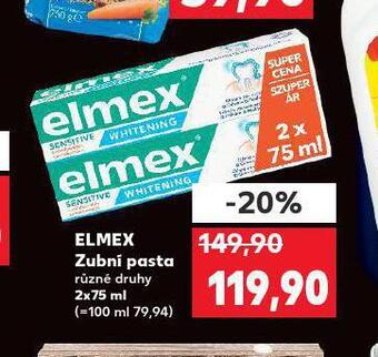 Kaufland Elmex zubní pasta nabídka