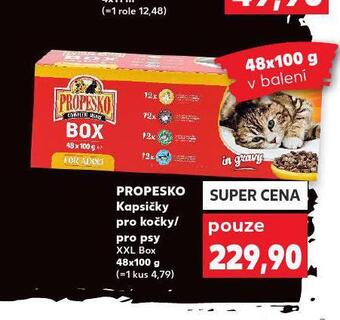 Kaufland Propesko kapsičky pro kočky nabídka